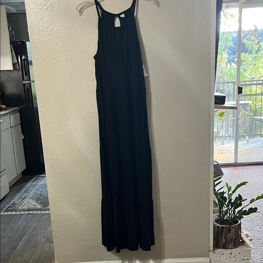 Old Navy Black Maxi Dress